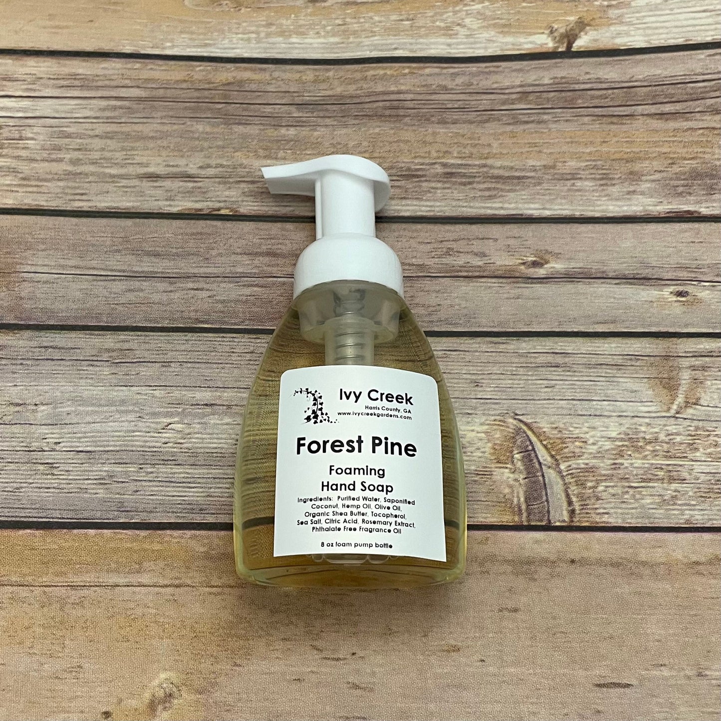 Ivy Creek Forest Pine Foaming Hand Soap - Natural Moisturizing Hand Soap - 8 oz