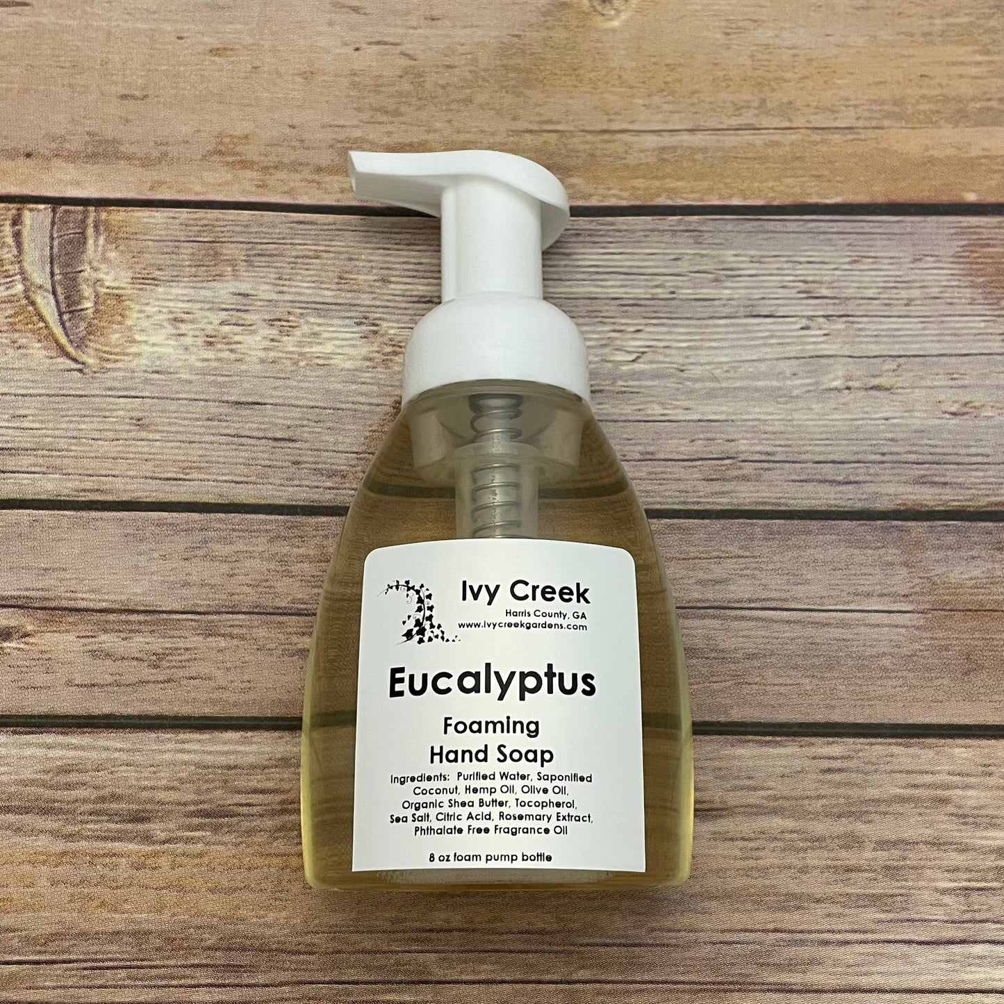 Ivy Creek Eucalyptus Foaming Hand Soap - Natural Moisturizing Hand Soap - 8 oz