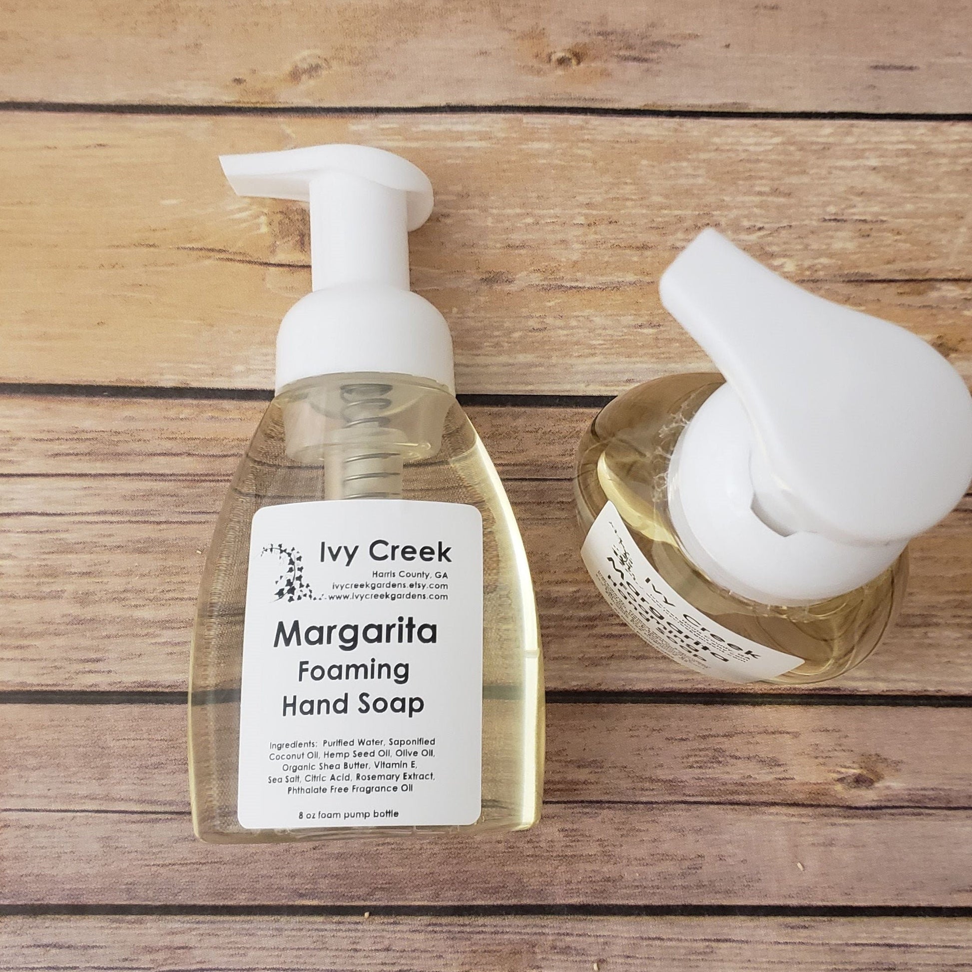 Ivy Creek Margarita Foaming Hand Soap | Refreshing Citrus Scent | Natural and Moisturizing | 8 oz