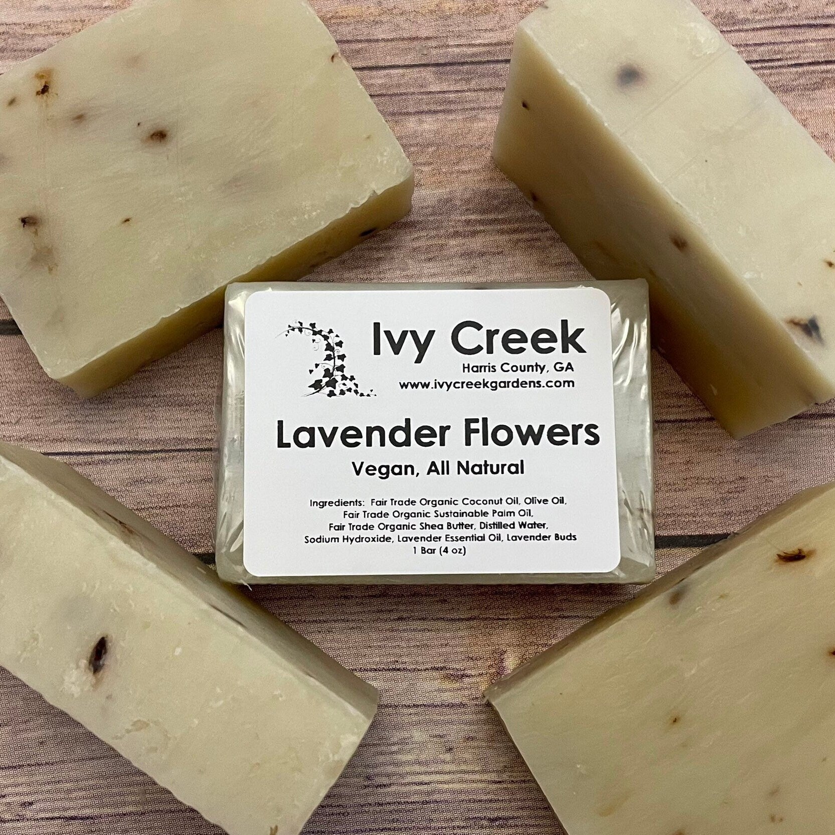 Lavender Flowers Vegan Soap, Vegan Soap, Natural Soap, Holistic Soap, Gifts for Her, Gifts for Mom, Fair Trade Soap
