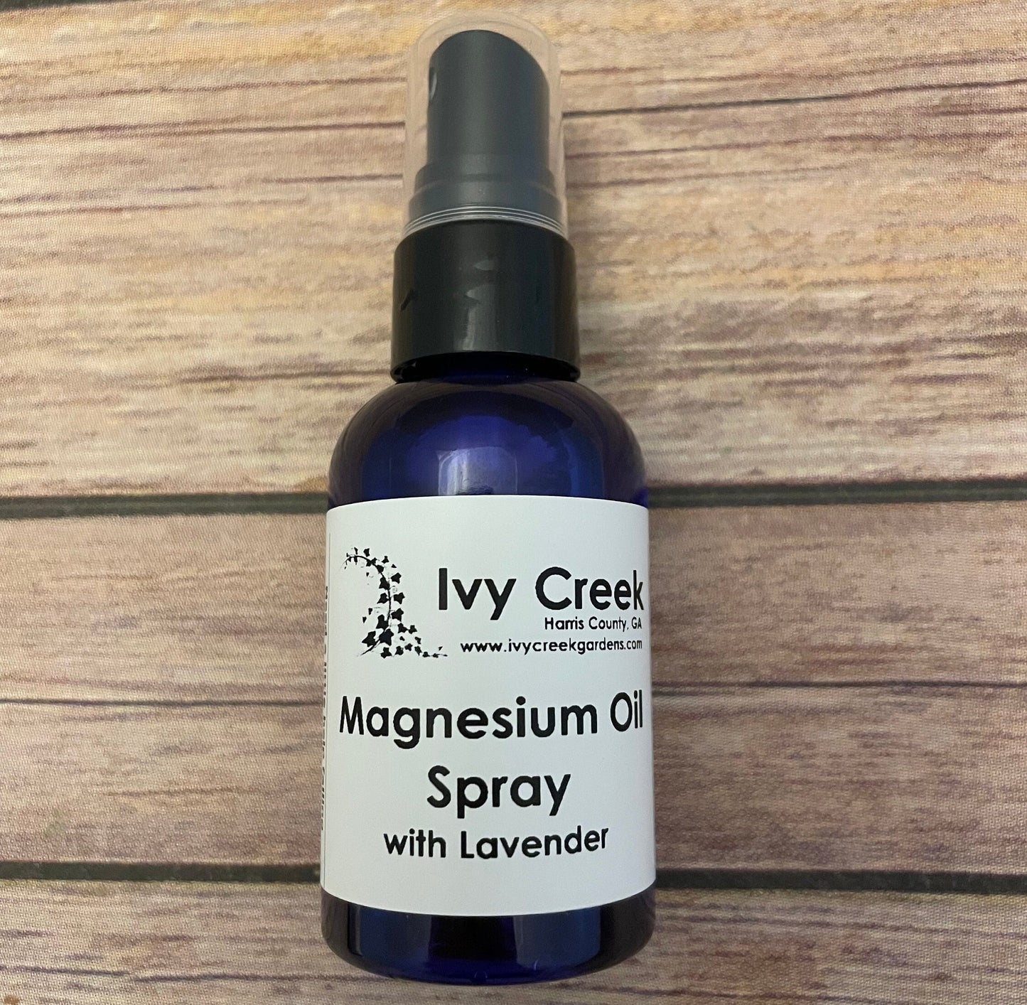 Ivy Creek Magnesium Oil | Topical Mineral-Rich Spray | 2 oz