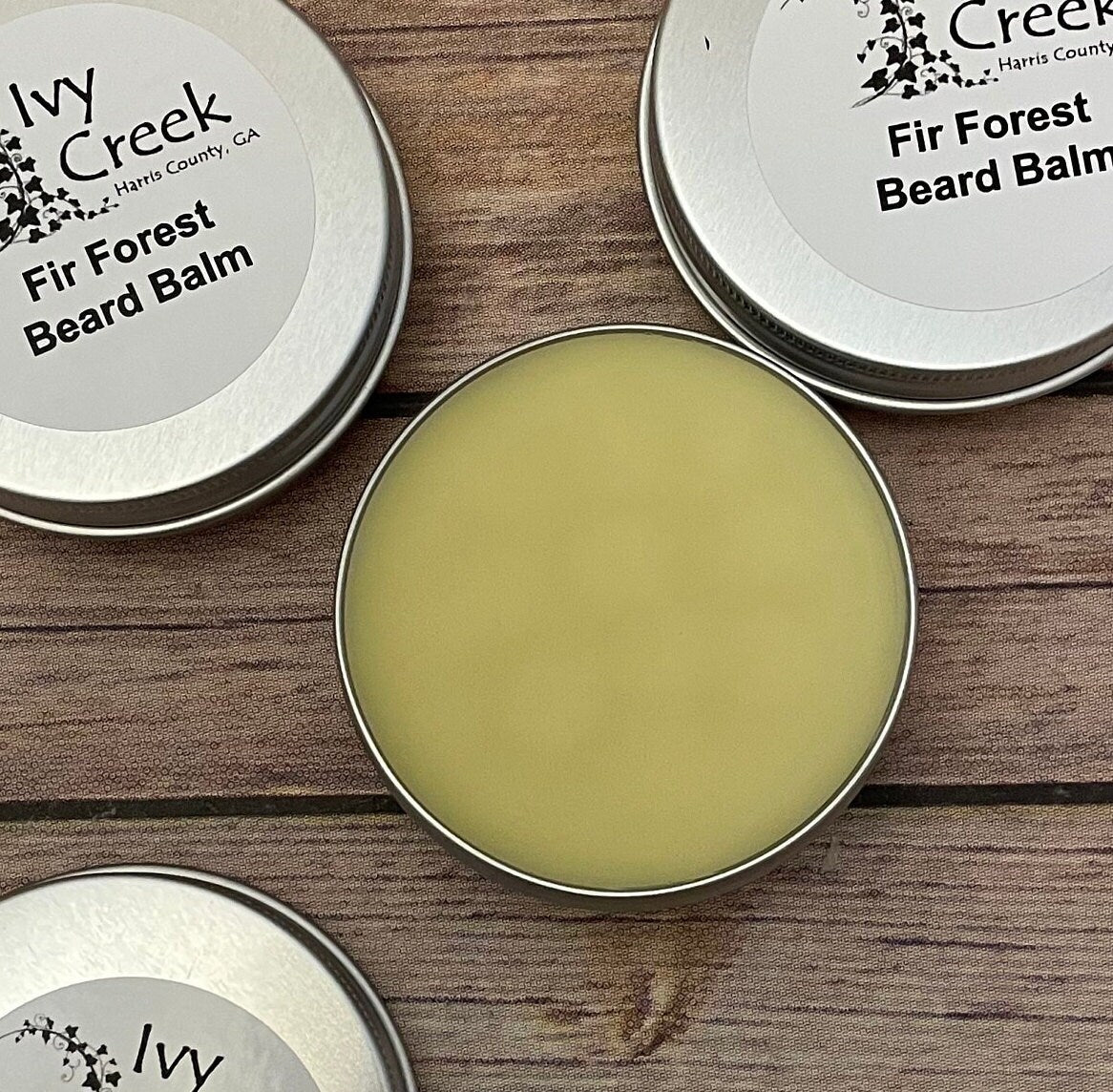 Ivy Creek Fir Forest Beard Balm | Natural Conditioning for Your Manly Whiskers | 2 oz | Ready to Ship