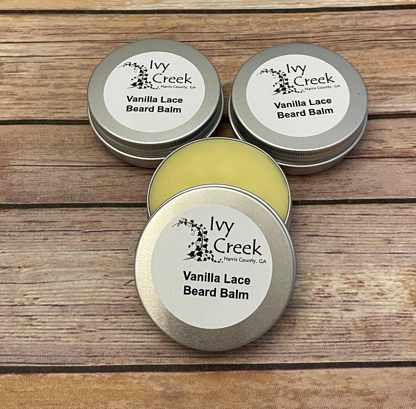 Ivy Creek Vanilla Lace Beard Balm | Natural Conditioning for Your Manly Whiskers | 2 oz | Ready to Ship