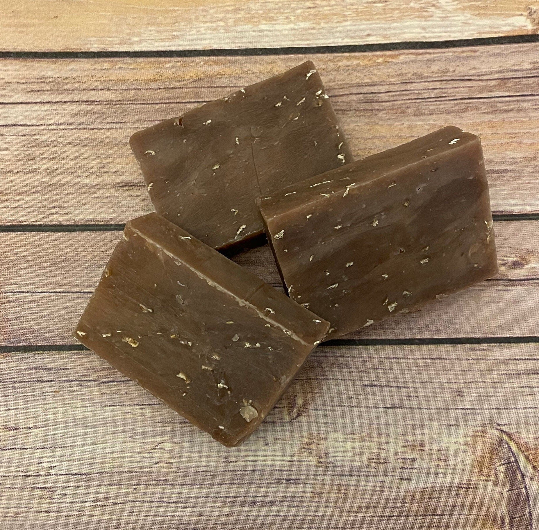 Ivy Creek Honey and Oats Goat Milk Soap | Natural, Fair Trade Handmade Soap | 4 oz bar soap